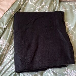 Black Fleece Blanket